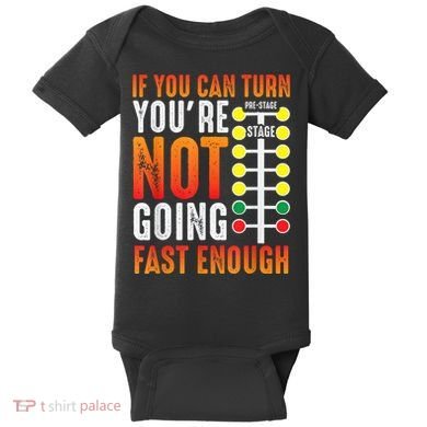Dragster Saying Race Car Driver Skill Drag Racing Baby Bodysuit