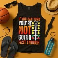 Dragster Saying Race Car Driver Skill Drag Racing Tank Top thumb 4