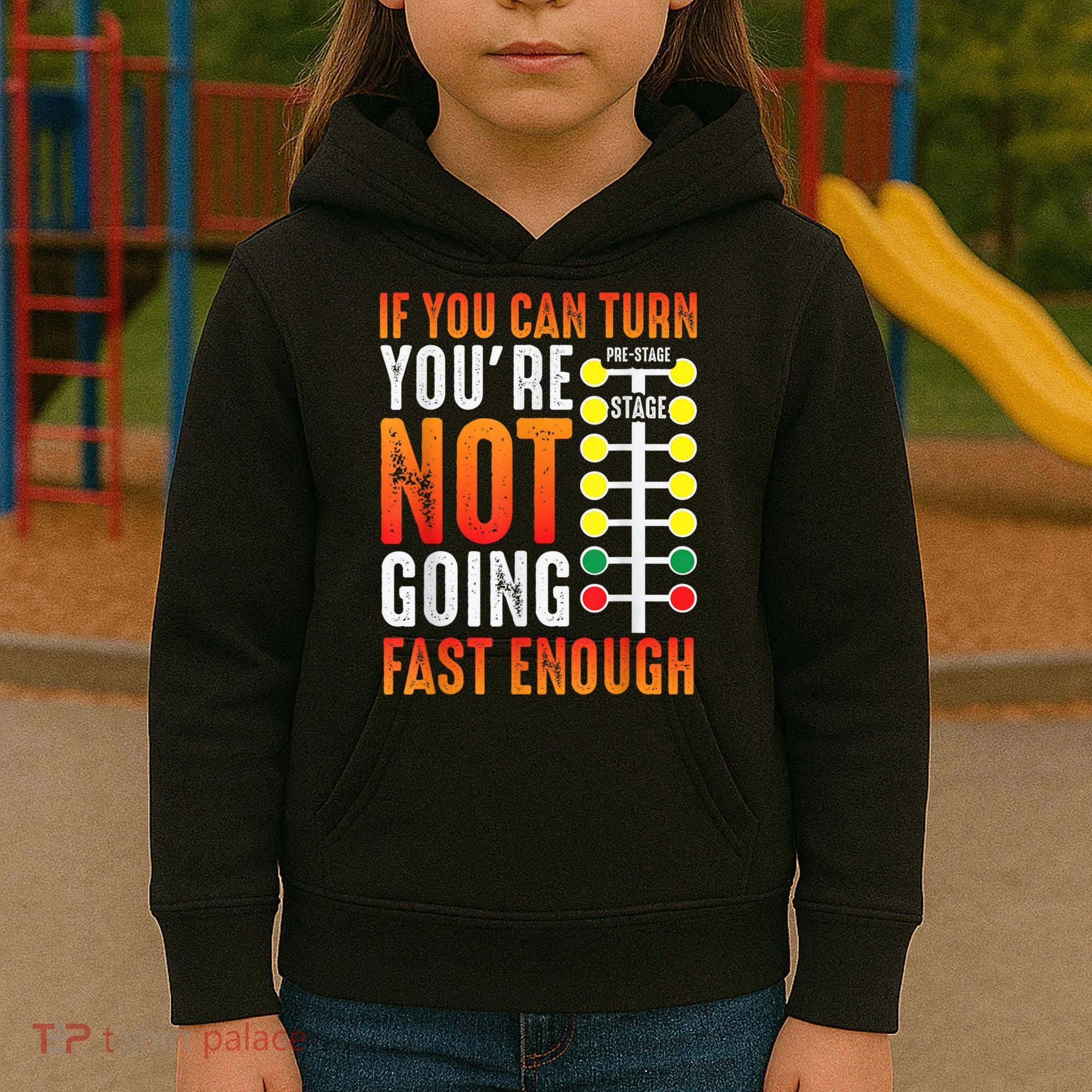 Dragster Saying Race Car Driver Skill Drag Racing Kids Hoodie