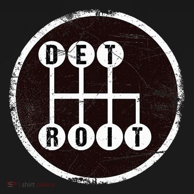 Detroit Stick Shift Design Tall T-Shirt