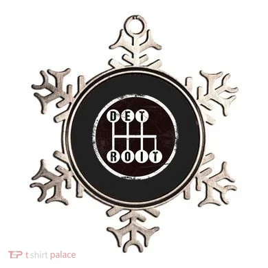 Detroit Stick Shift Design Ornament
