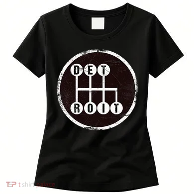 Detroit Stick Shift Design Women's T-Shirt