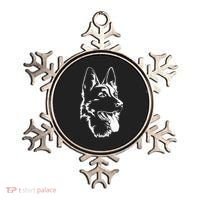 Dog Silhouette Sitting German Shepherd Ornament thumb 0