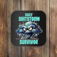 Daily Shitstorm Survivor Coaster thumb 0