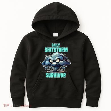 Daily Shitstorm Survivor Kids Hoodie