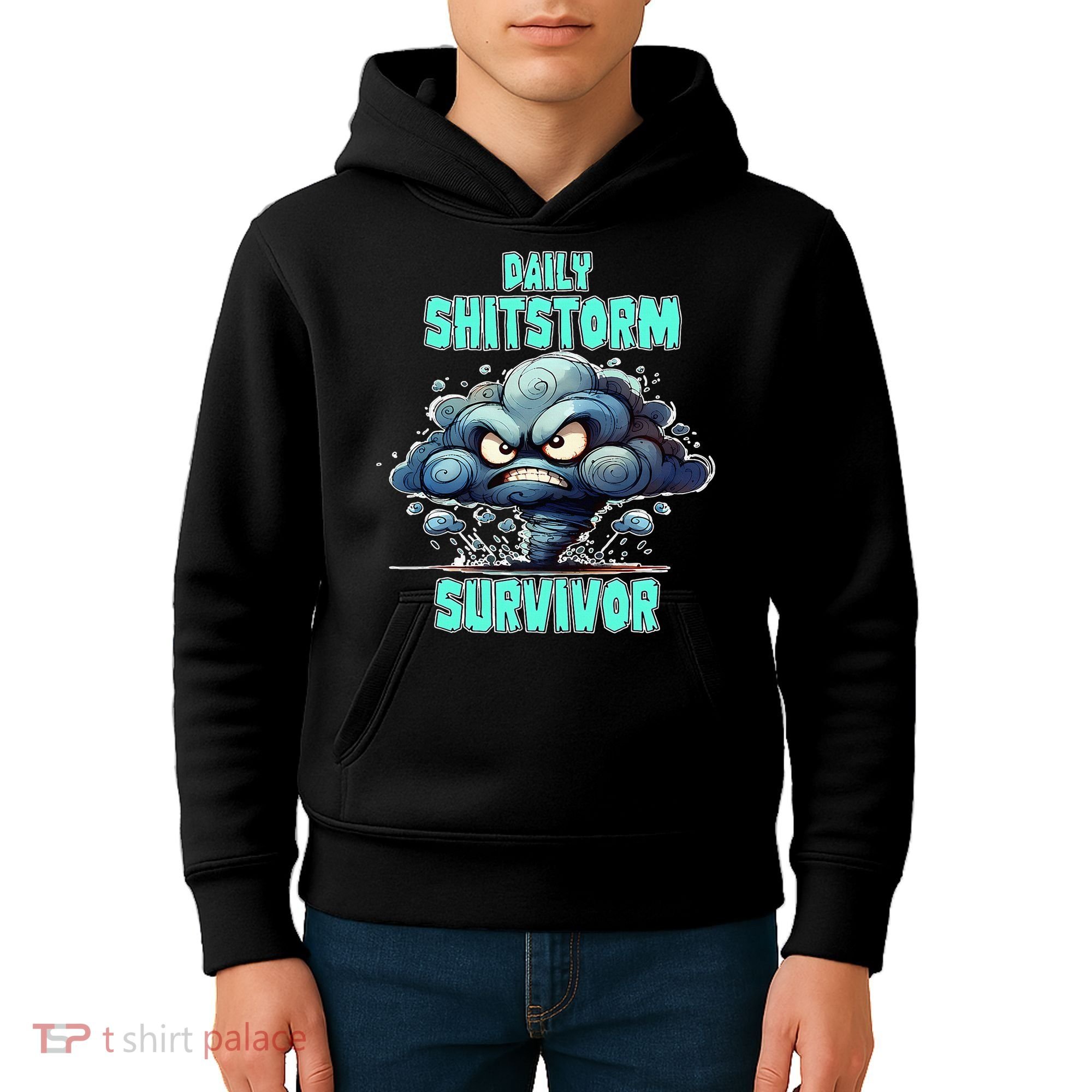 Daily Shitstorm Survivor Kids Hoodie