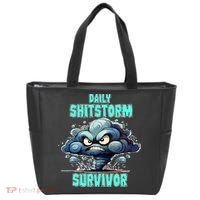 Daily Shitstorm Survivor Tote Bag thumb 0