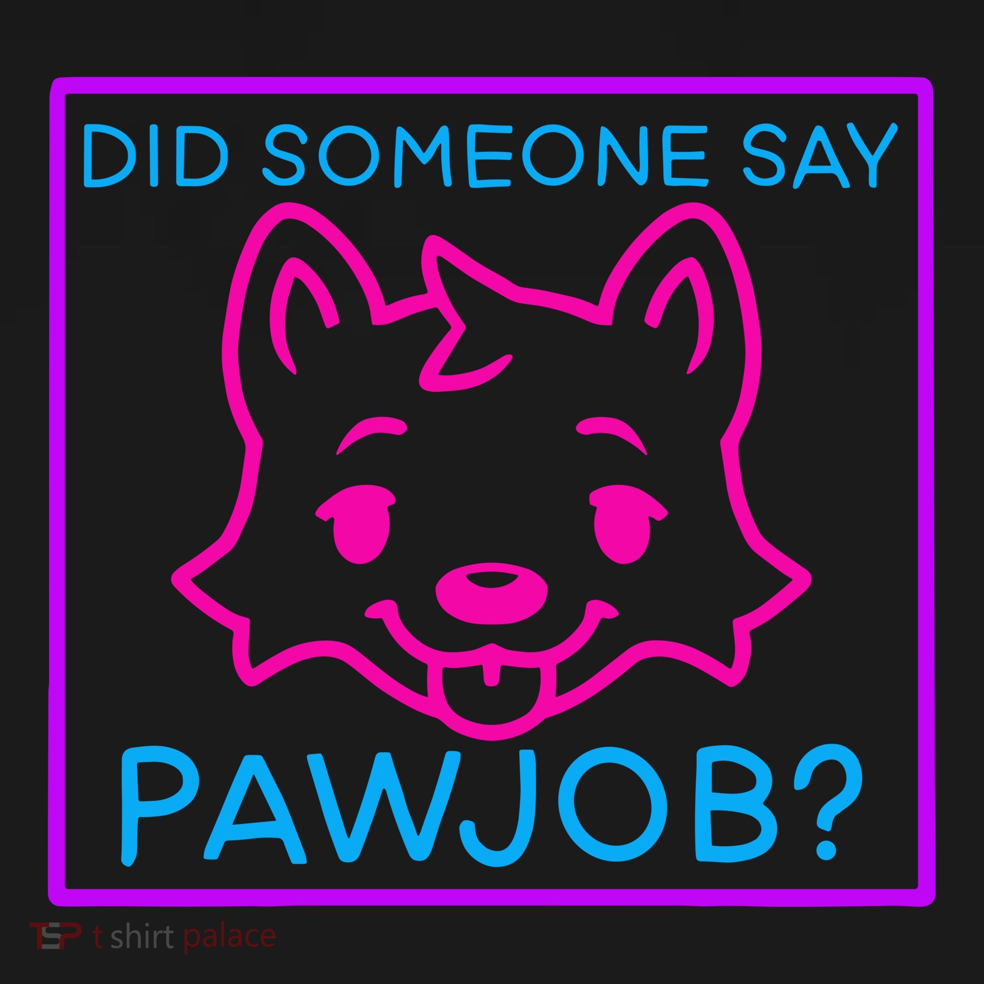 Did Someone Say Pawjob USA-Made Doggie Bandana