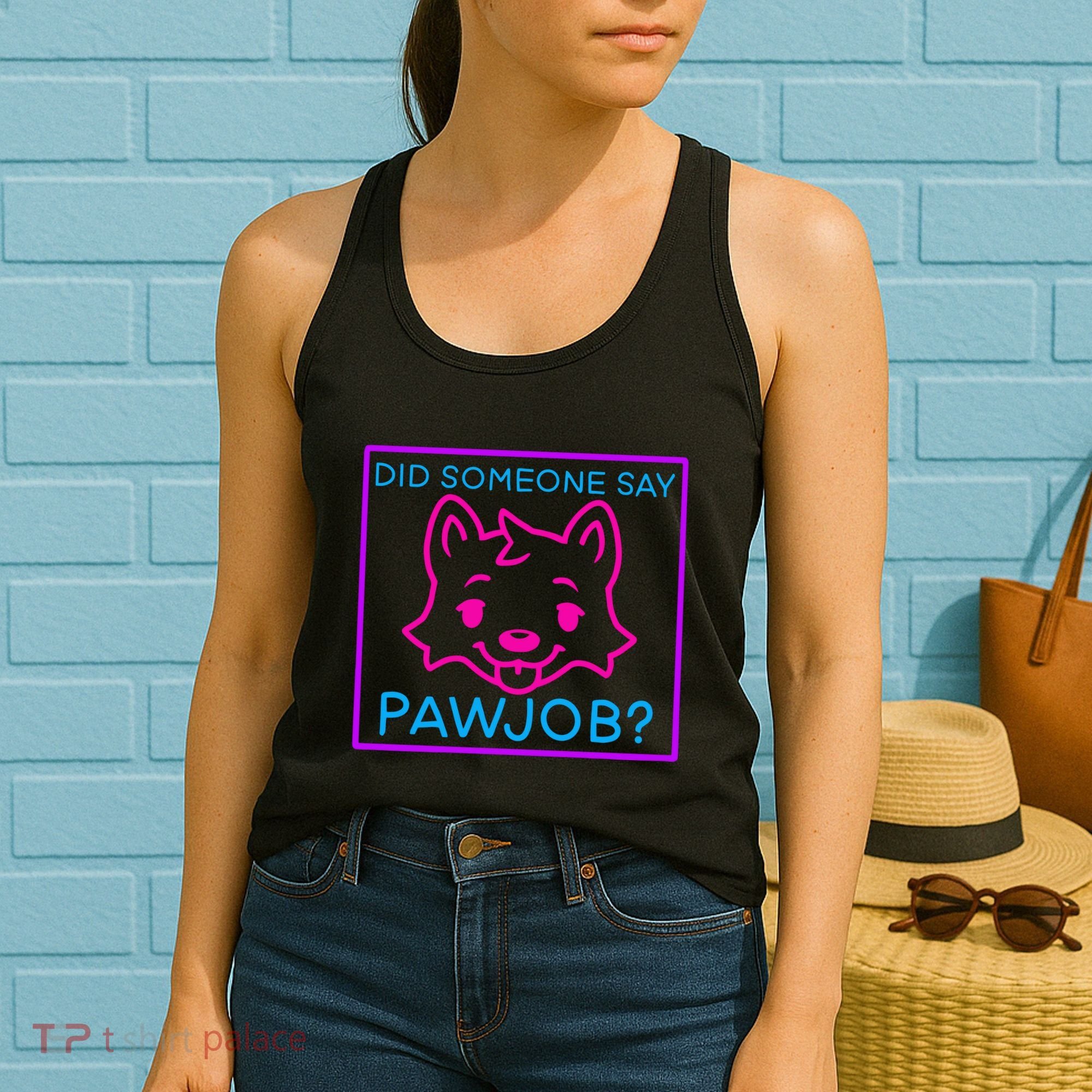Did Someone Say Pawjob Women's Tank Top