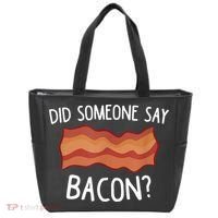 Did Someone Say Bacon Tote Bag thumb 0