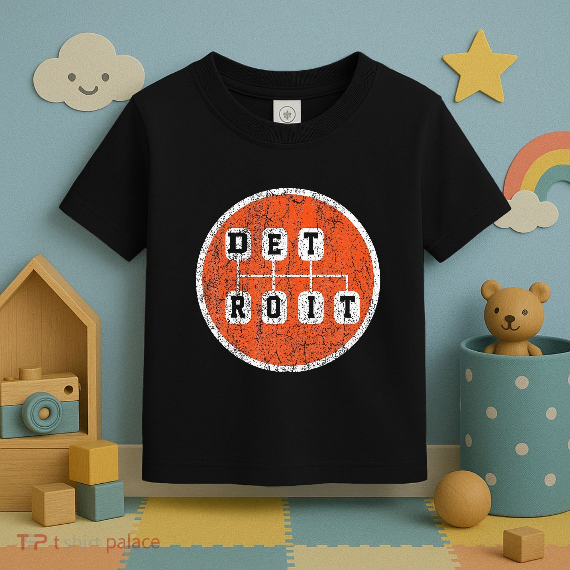 Detroit Stick Shift Detroit Toddler T-Shirt