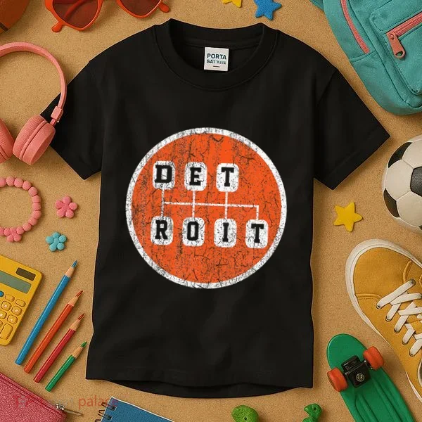 Detroit Stick Shift Detroit Kids T-Shirt