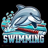 Dolphin Swimming Sports Fan Cartoon Style Coffee Mug thumb 5