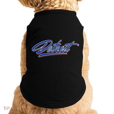 Detroit Sports Script Doggie Tank