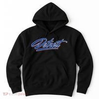 Detroit Sports Script Hoodie thumb 0