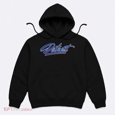 Detroit Sports Script Hoodie