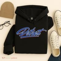 Detroit Sports Script Hoodie thumb 4