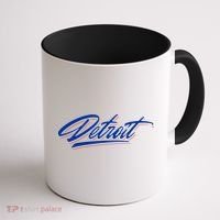 Detroit Sports Script Coffee Mug thumb 1