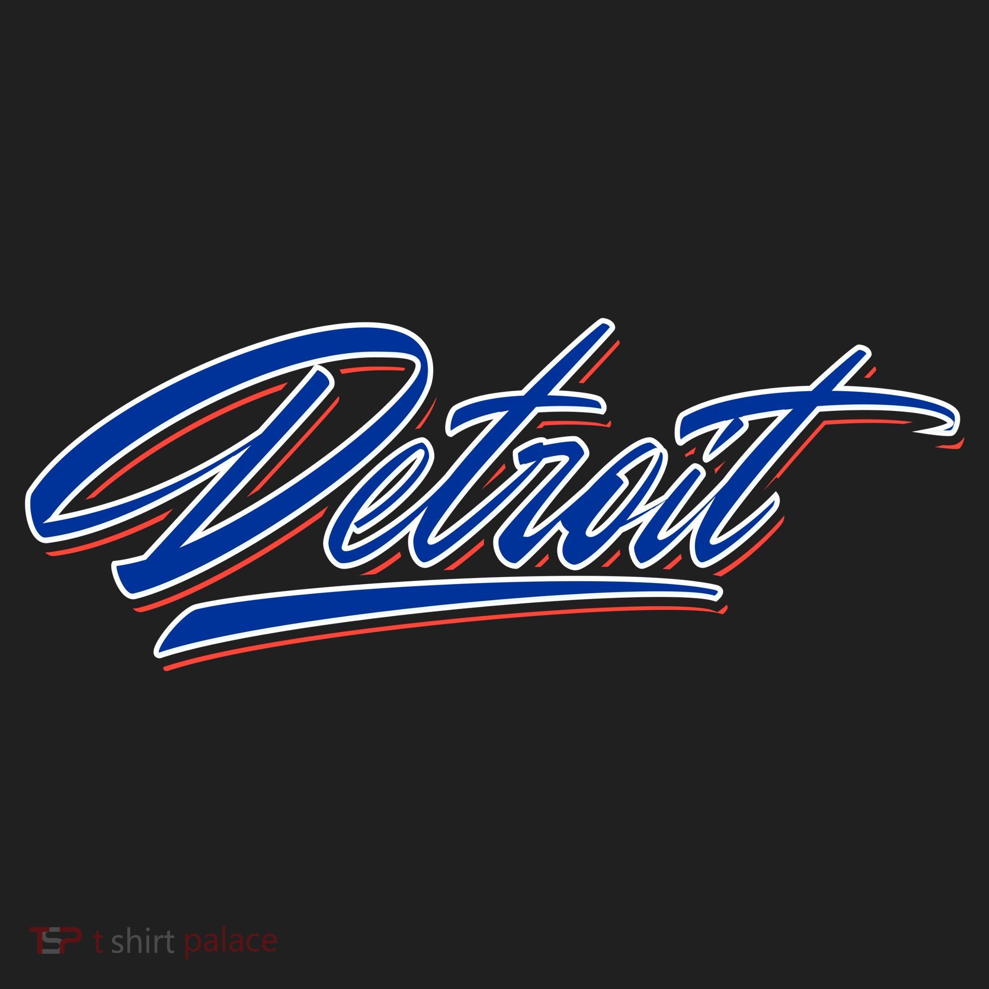 Detroit Sports Script Beanie