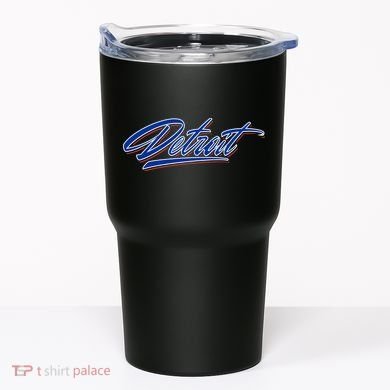Detroit Sports Script Tumbler