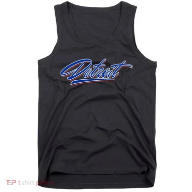 Detroit Sports Script Tank Top