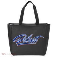 Detroit Sports Script Tote Bag thumb 0