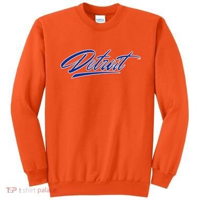 Detroit Sports Script Sweatshirt