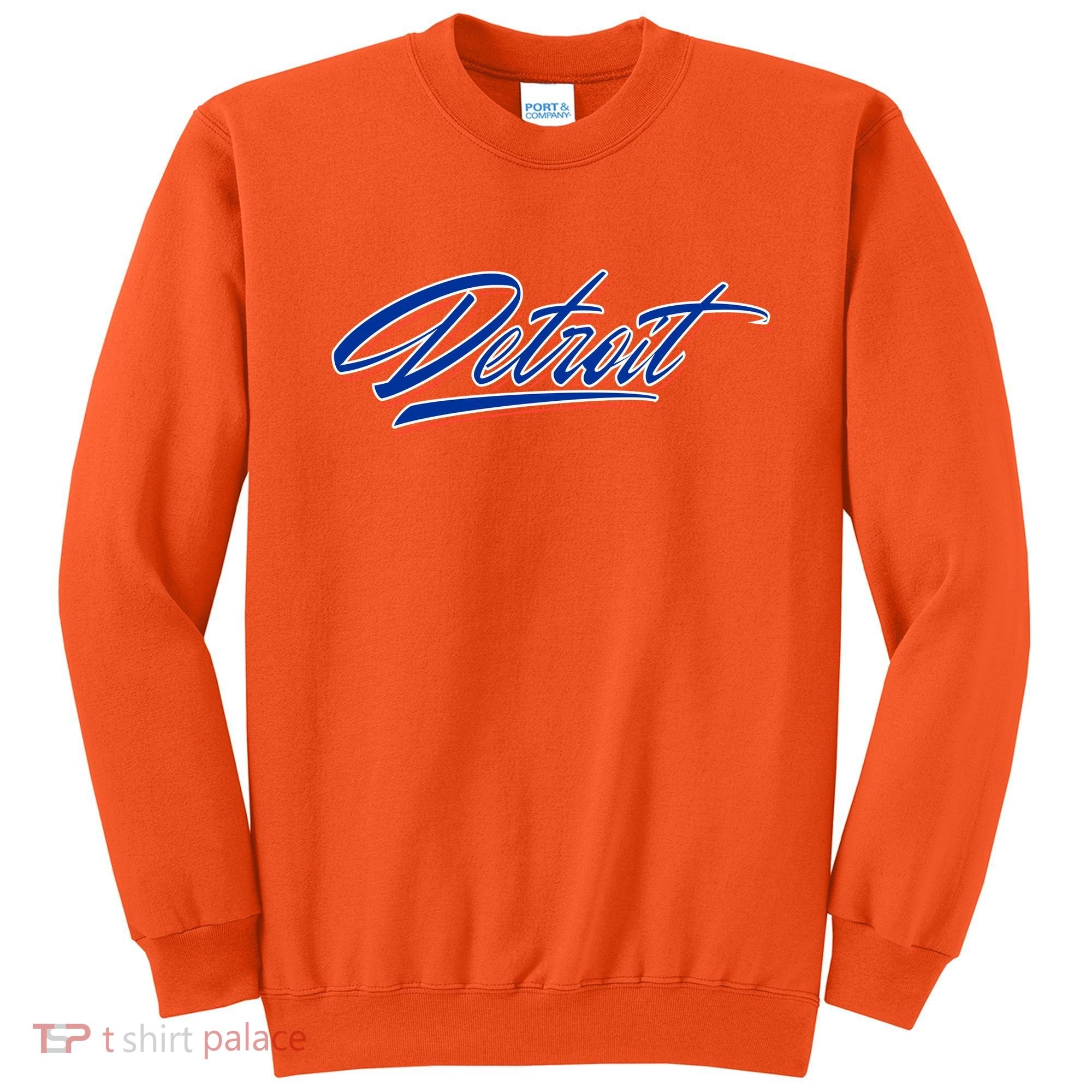 Detroit Sports Script Sweatshirt