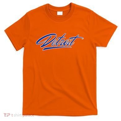 Detroit Sports Script T-Shirt