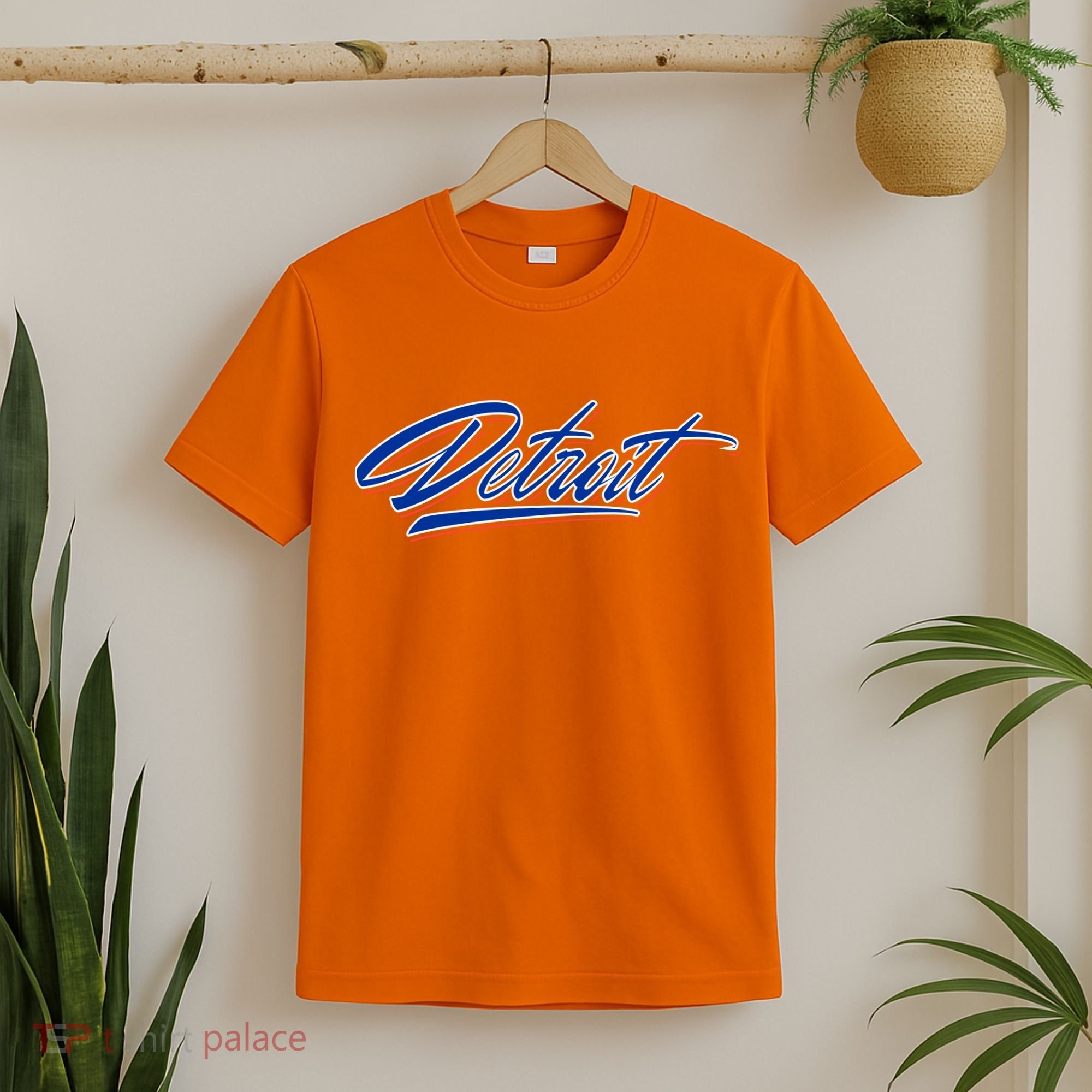 Detroit Sports Script T-Shirt