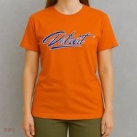 Detroit Sports Script T-Shirt thumb 4