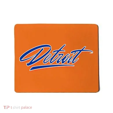 Detroit Sports Script Mousepad