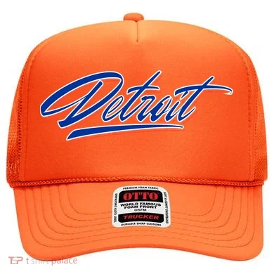 Detroit Sports Script Hat