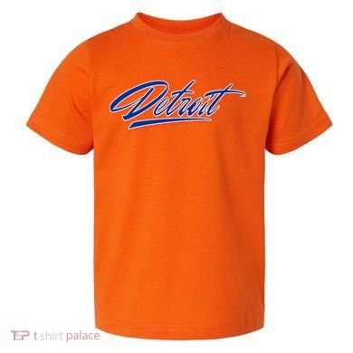 Detroit Sports Script Toddler T-Shirt