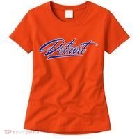 Detroit Sports Script Women's T-Shirt thumb 0