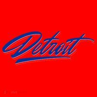 Detroit Sports Script Santa Hat thumb 1