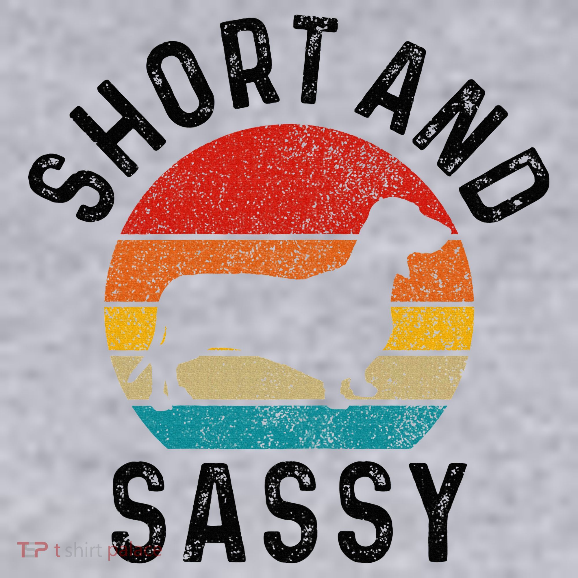 Dachshund Short & Sassy Wiener Dog Doxie Mom Funny Cute Gift Women's Sweatshirt