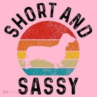 Dachshund Short & Sassy Wiener Dog Doxie Mom Funny Cute Gift Coaster thumb 2