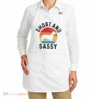 Dachshund Short & Sassy Wiener Dog Doxie Mom Funny Cute Gift Apron thumb 2