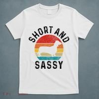 Dachshund Short & Sassy Wiener Dog Doxie Mom Funny Cute Gift T-Shirt thumb 5