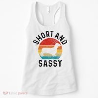 Dachshund Short & Sassy Wiener Dog Doxie Mom Funny Cute Gift Women's Tank Top thumb 0