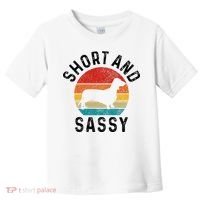 Dachshund Short & Sassy Wiener Dog Doxie Mom Funny Cute Gift Toddler T-Shirt thumb 0