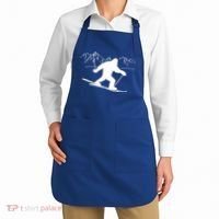 Downhill Snow Skiing Bigfoot Ski Winter Sports Alpine Gift Apron thumb 2
