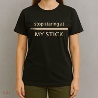 Drumming Stop Staring At My Stick Drummer T-Shirt thumb 4