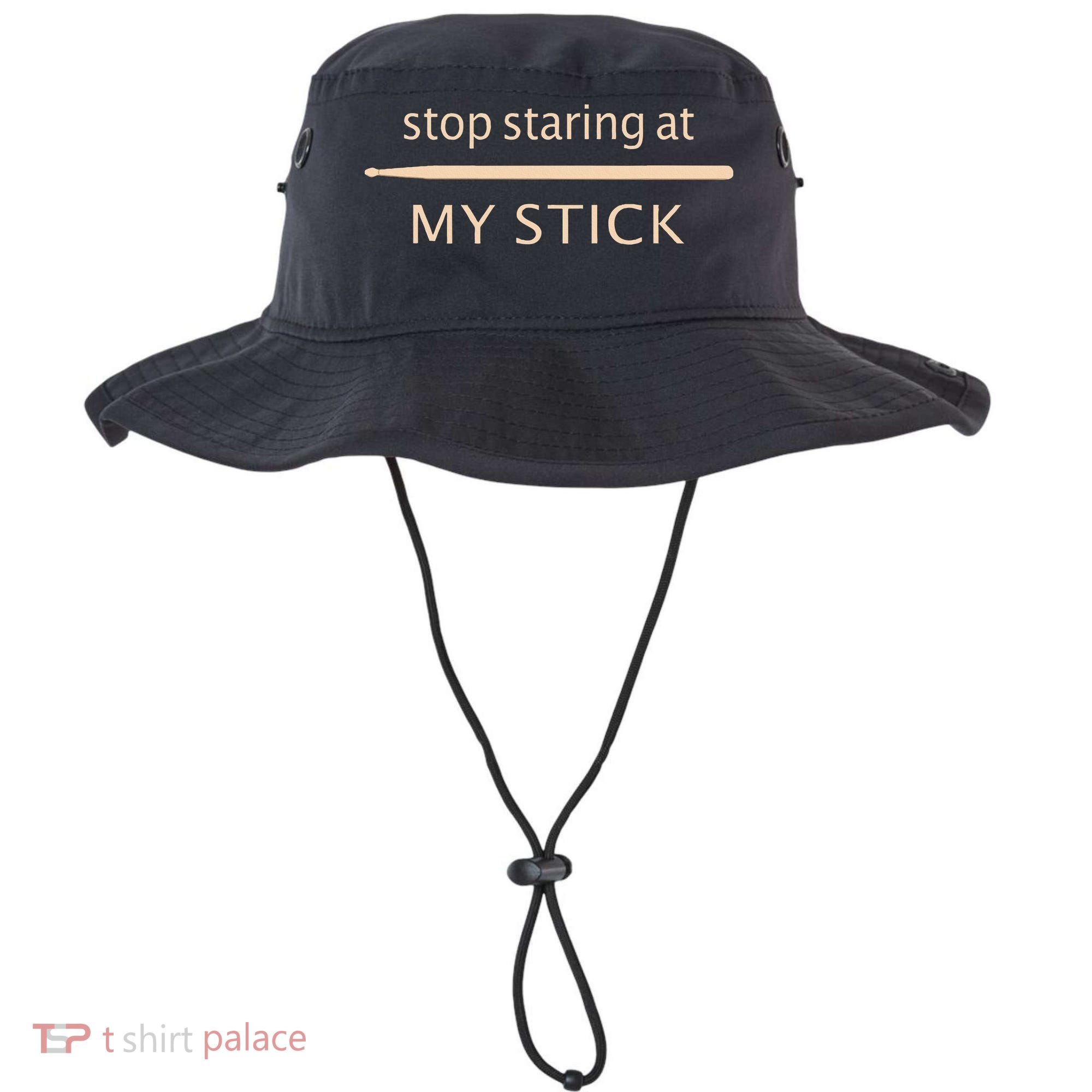 Drumming Stop Staring At My Stick Drummer Bucket Hat