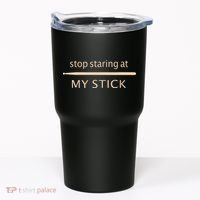 Drumming Stop Staring At My Stick Drummer Tumbler thumb 0