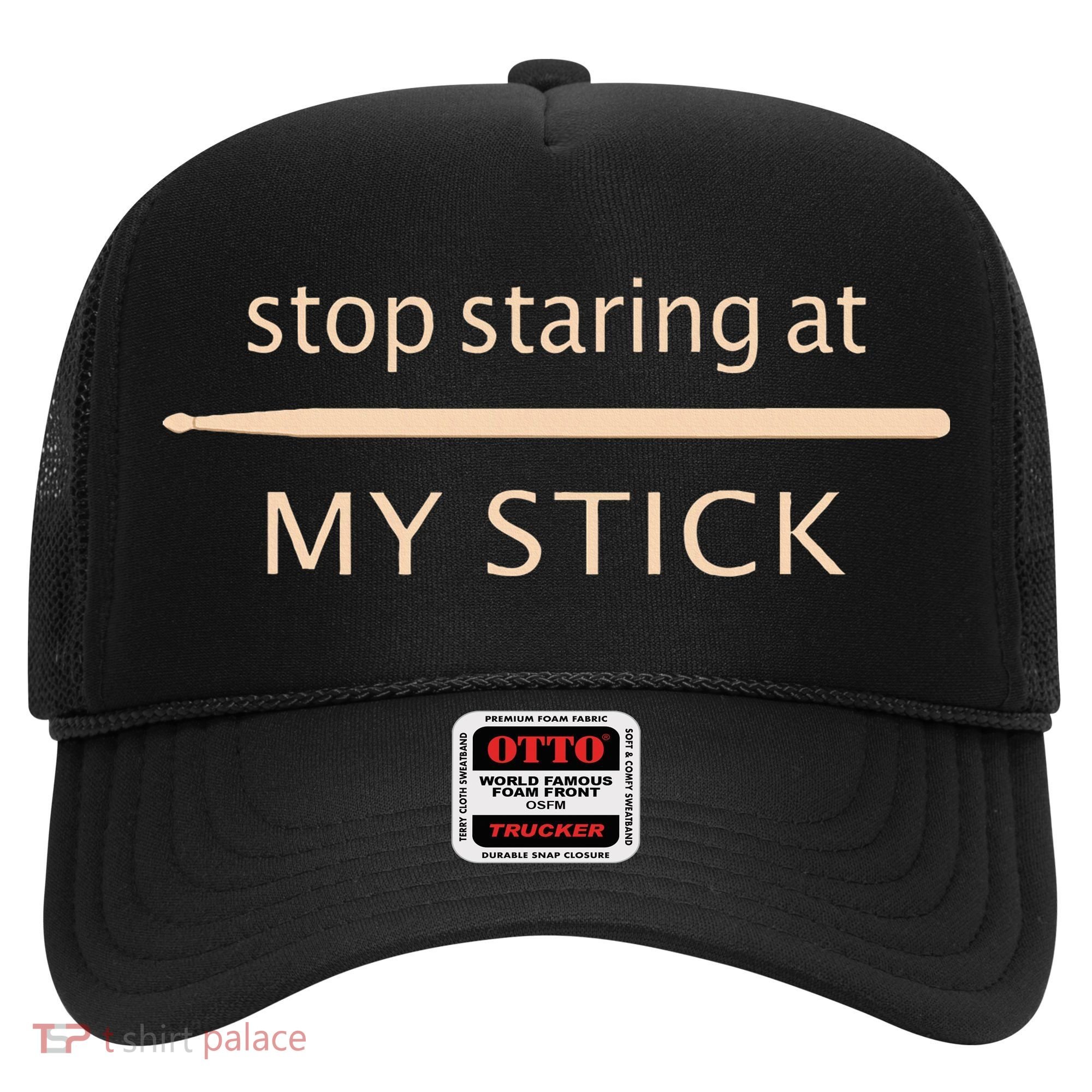 Drumming Stop Staring At My Stick Drummer Hat