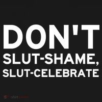 Don't Slut Shame, Slut Celebrate Funny Humor Ornament thumb 1