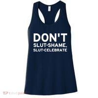Don't Slut Shame, Slut Celebrate Funny Humor Women's Tank Top thumb 0
