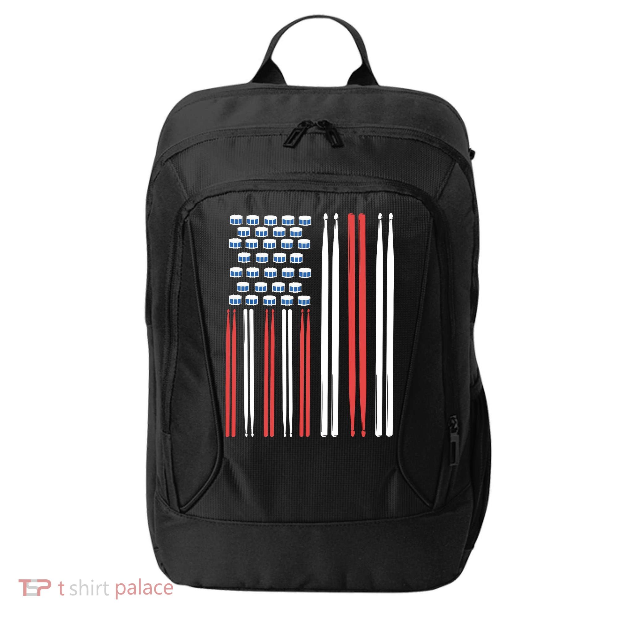Drum Sticks Shirts Drummer Gift Drumming Percussion City Backpack